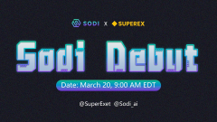 Superex对话Sodi：比特币有Ordi，Solana有Sodi——SodiV2版本即将重磅上线，Sodi上线即